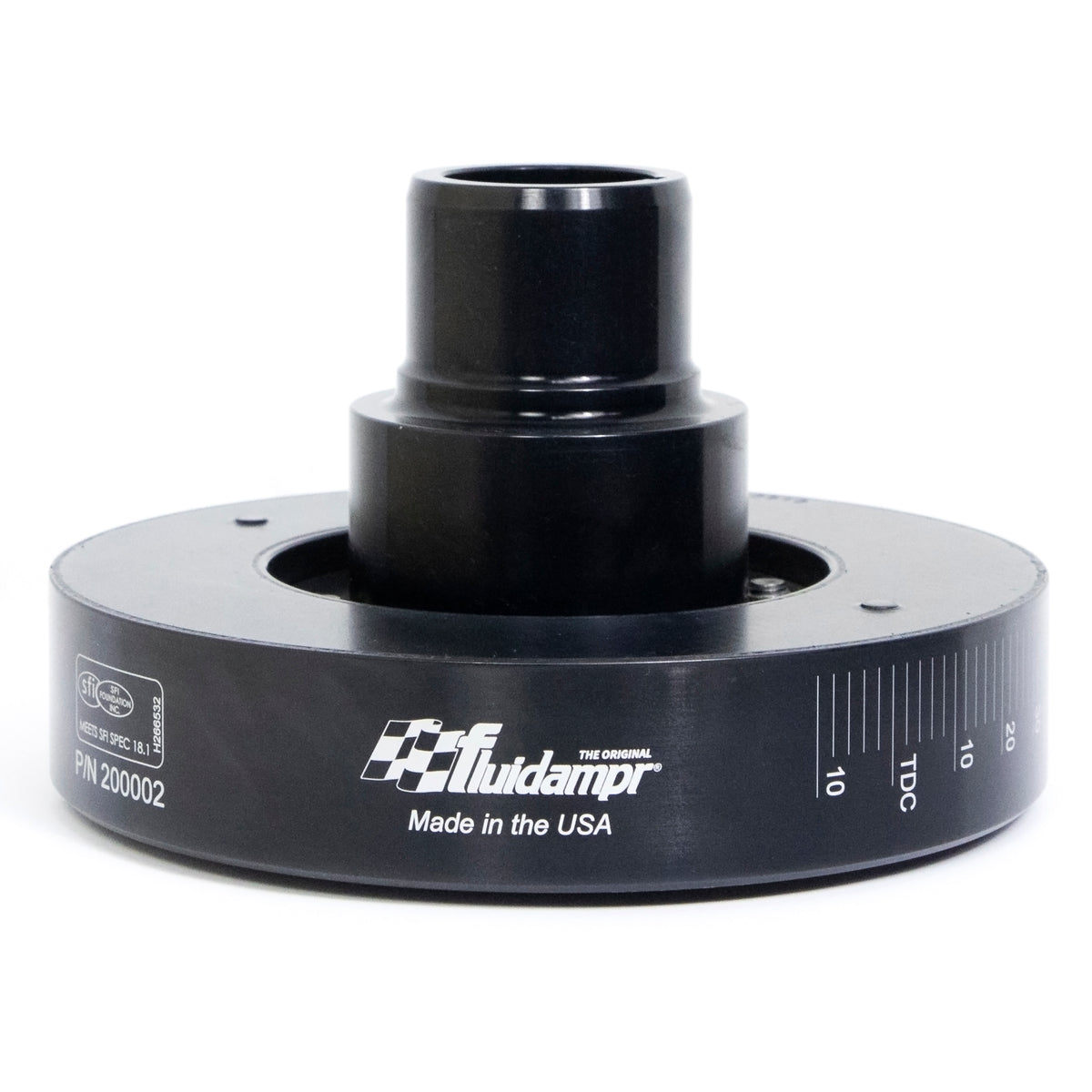 Fluidampr Ford 302 HO Internal balance (replaces 34 oz in) Steel Internally Balanced Damper - 650241