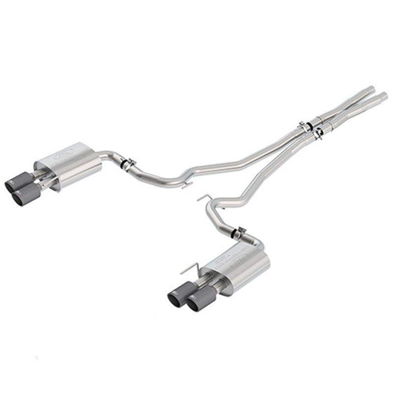 Ford Racing 18+ Mustang GT 5.0L Cat-Back Touring Exhaust System w/Carbon Fiber Tips