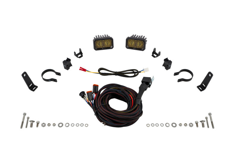 Diode Dynamics Stage Series 2 In Roll Bar Chase Light Kit SSC2 Pro - Yellow (Pair) - DD7670