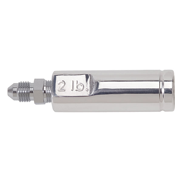 Russell Performance 2-lb. Polished Residual Valve - 654010 - front view