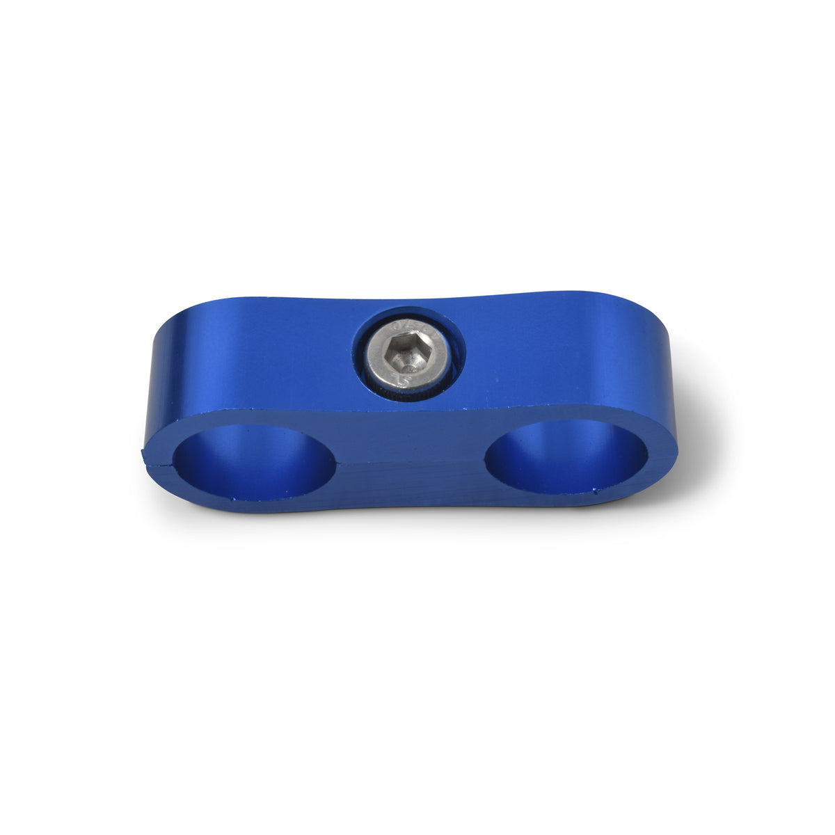 Russell Hose Separator For -6 Braided Hose Blue Anodize (2 Pack) - 654302