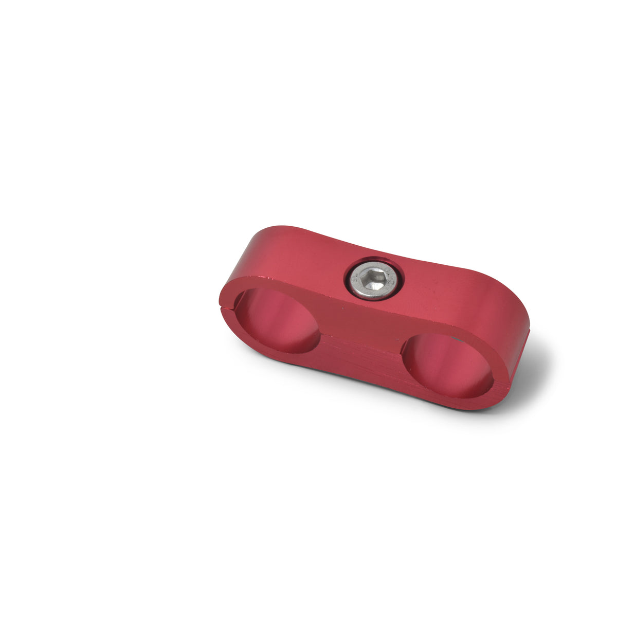 Russell Hose Separator For -12 Braided Hose Red Anodize (2 Pack) - 654330