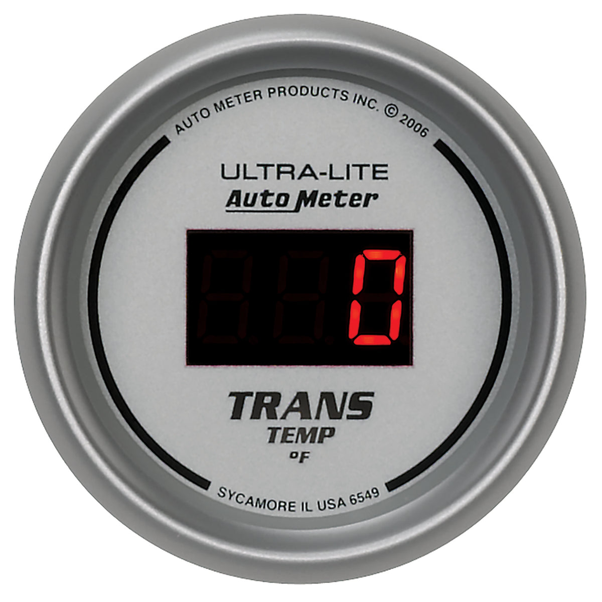Autometer Ultra-Lite 52mm 0-300 Deg F Digital Oil Temperature - 6549