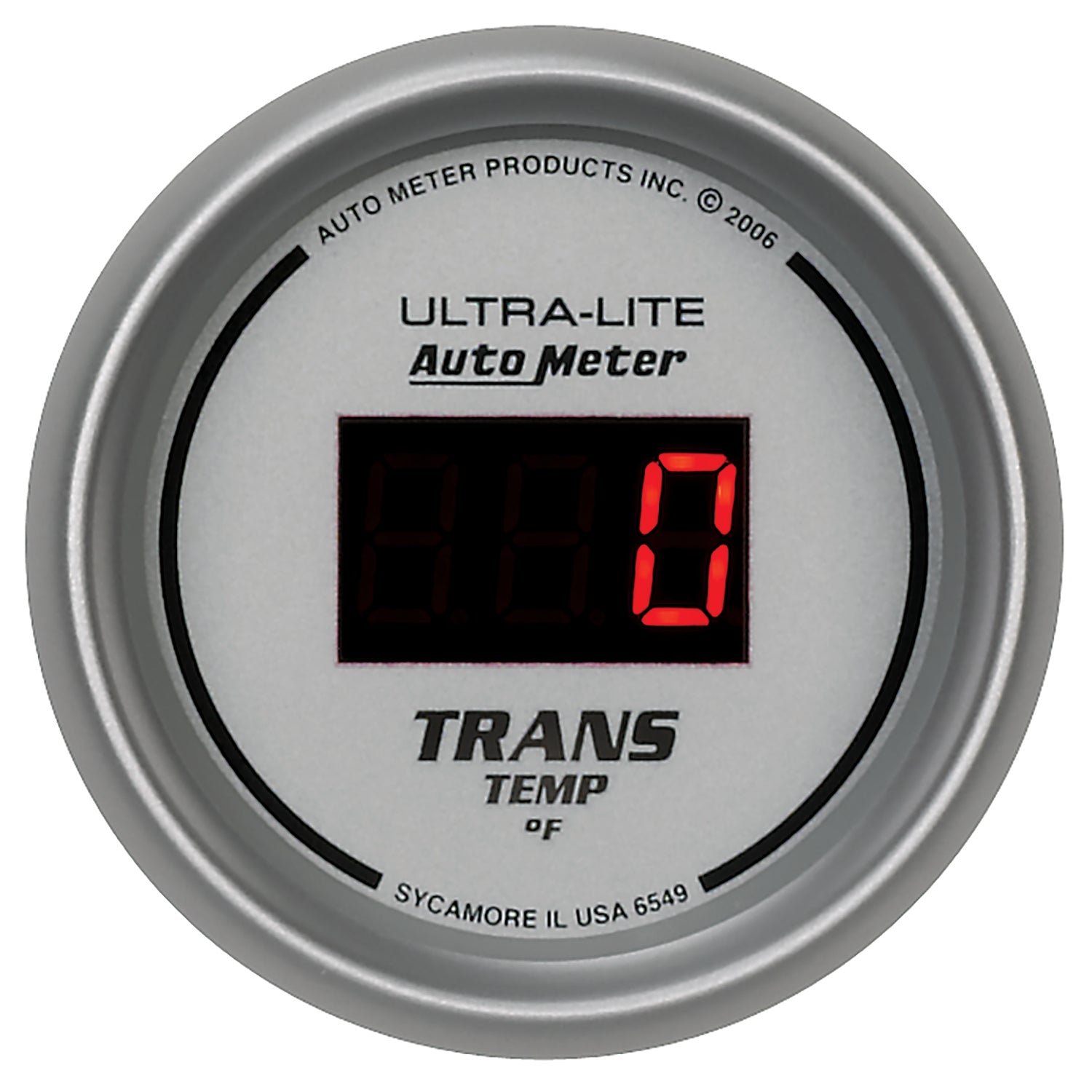 Autometer Ultra-Lite 52mm 0-300 Deg F Digital Oil Temperature - 6549