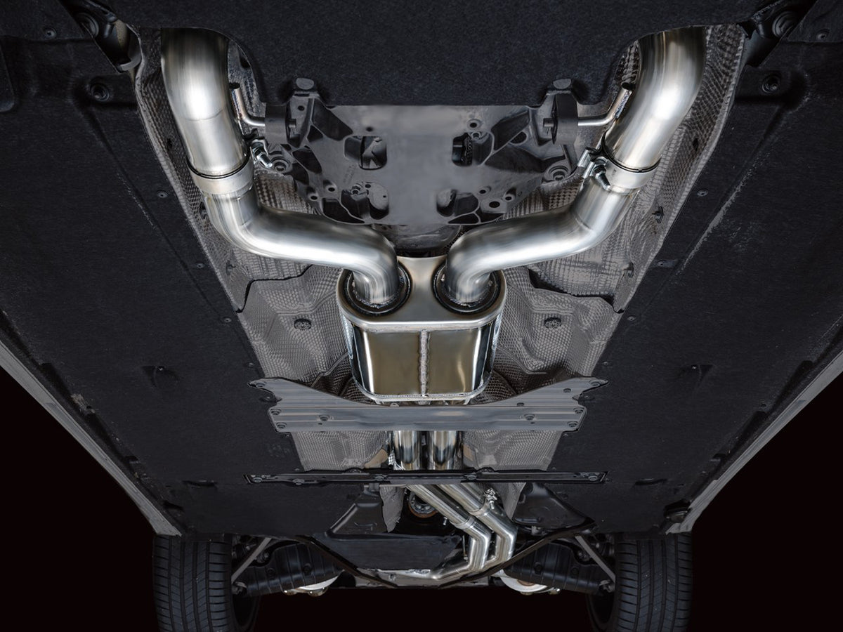 AWE Tuning 19-23 Audi C8 S6/S7 2.9T V6 AWD Track Edition Exhaust - Diamond Black Tips - 3020-43109