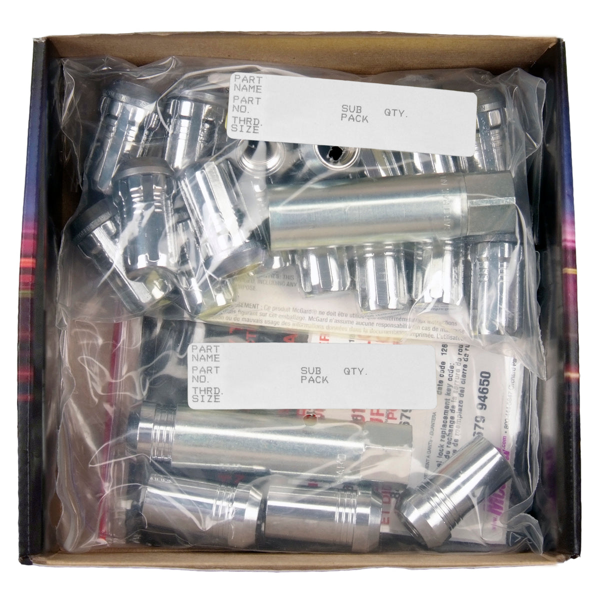 McGard SplineDrive Tuner 5 Lug Install Kit w/Locks & Tool (Cone) M14X1.5 / 22mm Hex - Chrome - 65515