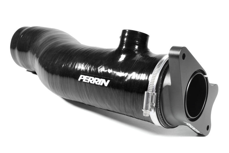 Perrin 2022+ Subaru WRX Long Type Turbo Inlet Hose  - Black - PSP-INT-427BK by Perrin Performance - close-up