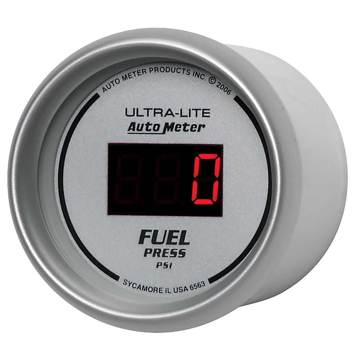 Autometer Ultra-Lite 52MM 5-100 PSI Digital Fuel Pressure Gauge - 6563