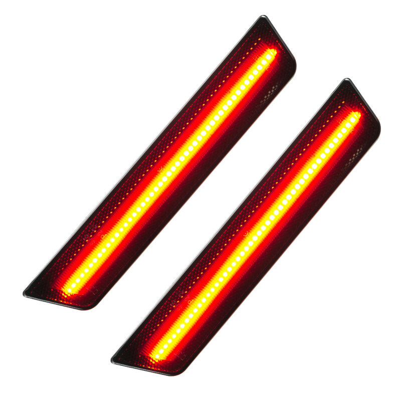 Oracle 11-14 Dodge Charger Concept Sidemarker Set (Rear Only) - Tinted - No Paint SEE WARRANTY - 9834-020