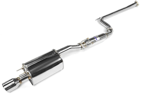 Invidia 06+ Civic Si 2dr ONLY Q300 Rolled Stainless Steel Tip Exhaust - HS06HC2G3S for 2006-2011 Honda Civic Si - front view
