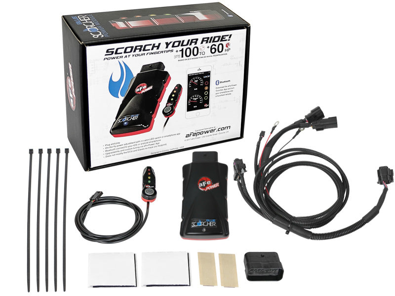 aFe Scorcher Blue Power Module 17-18 GM Diesel Trucks V8-6.6L (td) 5LP - 77-84010