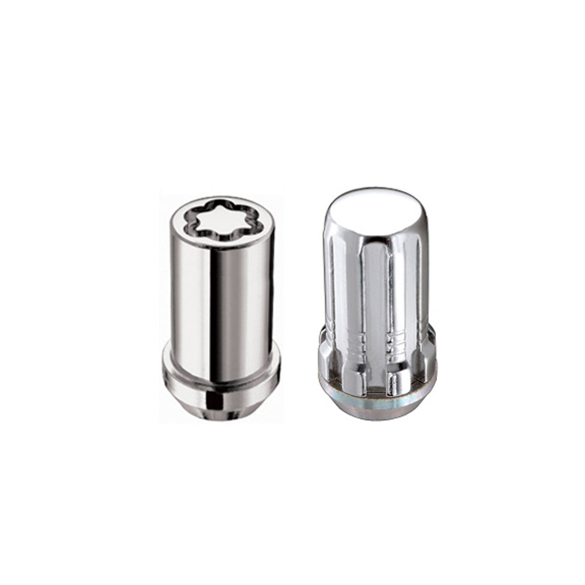 McGard SplineDrive Tuner 8 Lug Install Kit w/Locks & Tool (Cone) M14X1.5 / 22mm Hex - Chrome - 65815