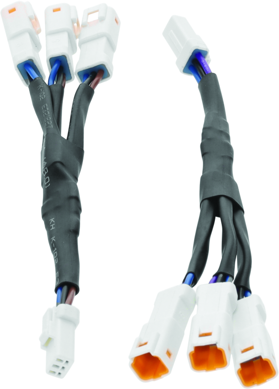 Kuryakyn 3-Pin Y-Connectors For Tracer Lights (Pair) - 2929 - front view