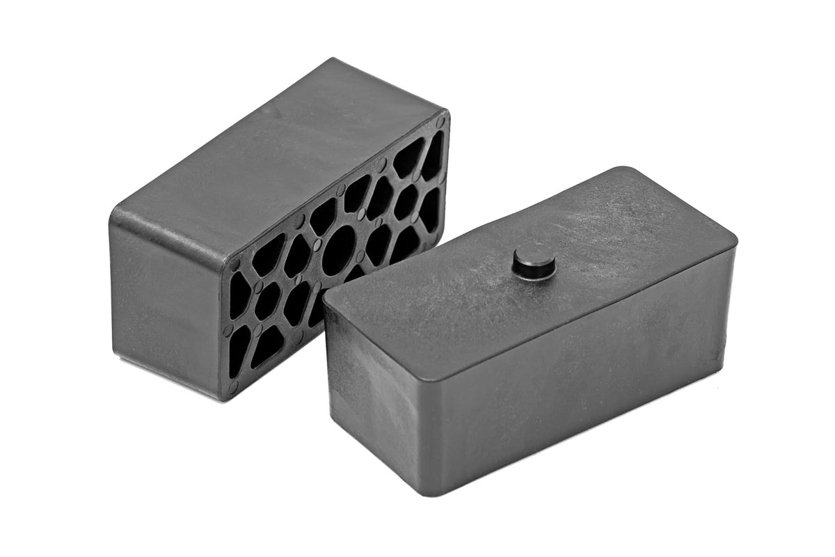 Rough Country - Lift Block Kit - Pair - 2 Inch - Multiple Makes & Models (Chevy/GMC/Toyota) - 6592