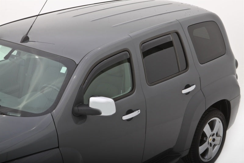 AVS 06-11 Chevy HHR Ventvisor In-Channel Front &amp; Rear Window Deflectors 4pc - Smoke - 194318