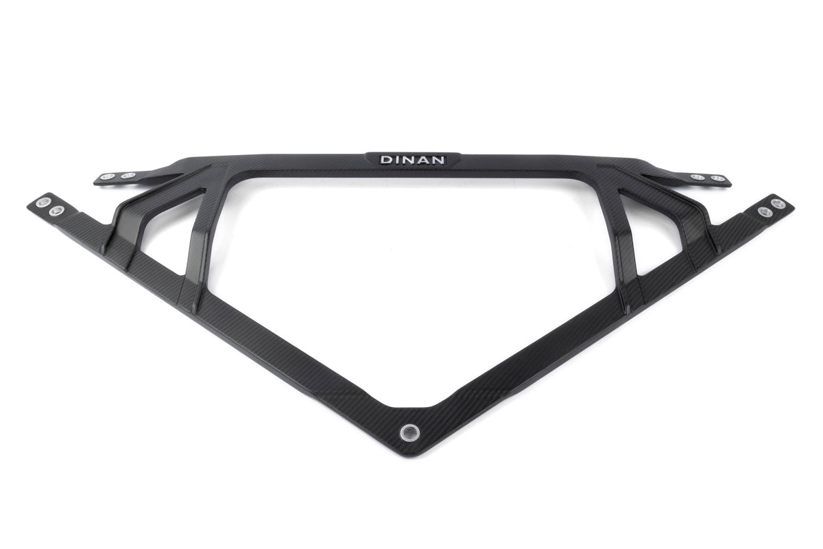 Dinan - Matte Carbon Fiber Strut Tower Brace - 2021-2026 BMW M2/M3/M4 - D180-0015-B