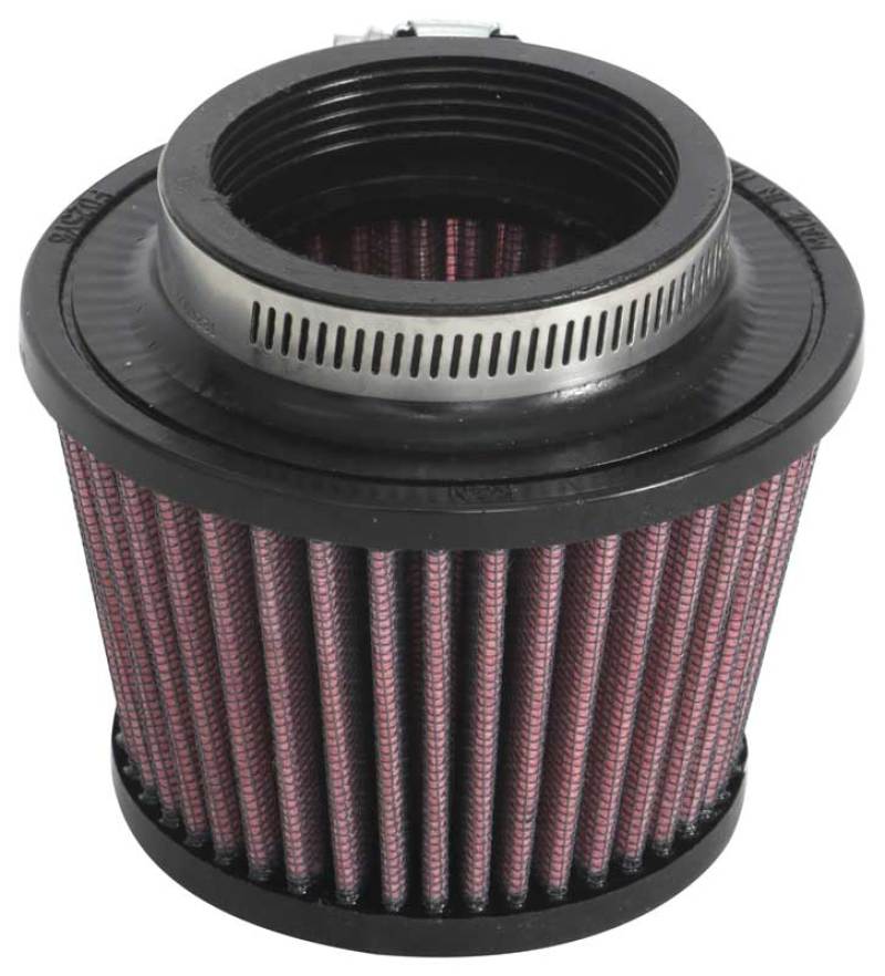 K&amp;N Universal Clamp-On Air Filter 2-1/2in FLG / 4-1/2in B / 3-1/2in T / 3-3/16in H - RU-8100