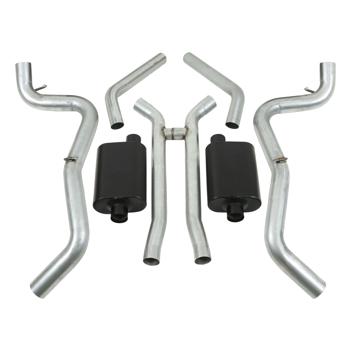 Flowmaster American Thunder Crossmember-Back Exhaust System - 1967-1969 Chevrolet Camaro & More - 17201 - 7