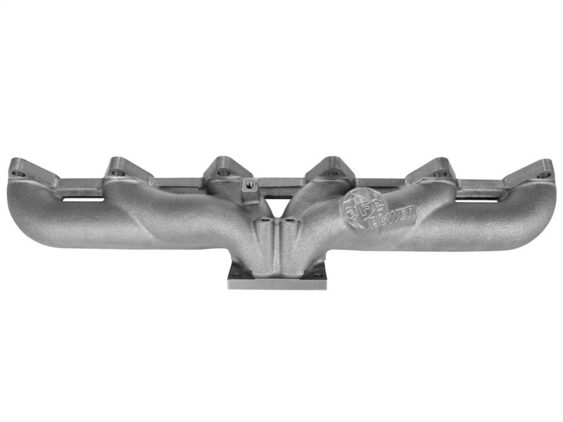 aFe Power BladeRunner Ported Ductile Iron Exhaust Manifold 98.5-02 Dodge Diesel Trucks L6-5.9L (td) - 46-40034