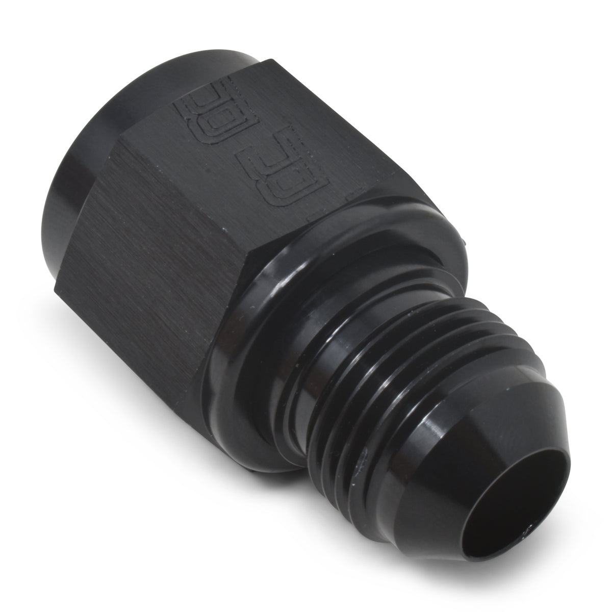 Russell Flare Reducer -4 An Flare To -6 B-Nut Blk Anodized - 660003