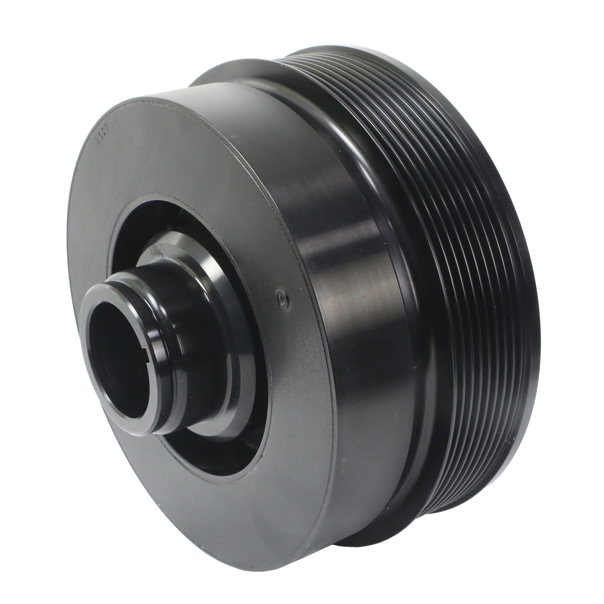 Fluidampr Chevy LSX 6-1/4in Damper w/Single 8 Rib 6.57in Dia Pulley Steel Internally Balanced Damper - 660101