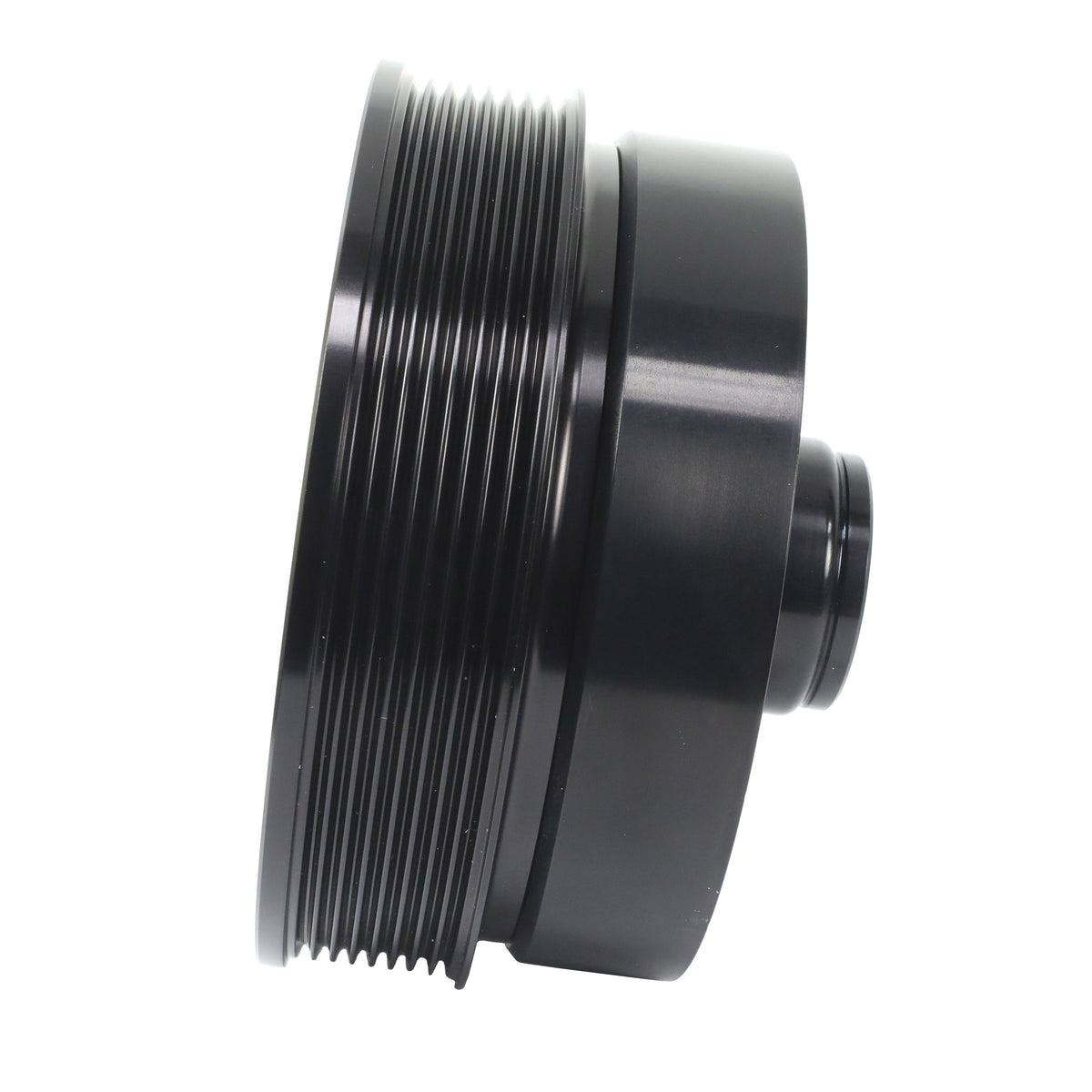 Fluidampr Chevy LSX 6-1/4in Damper w/Single 8 Rib 6.57in Dia Pulley Steel Internally Balanced Damper - 660101