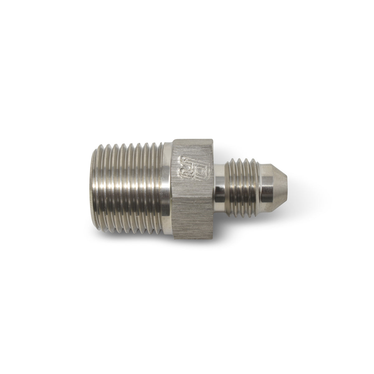 Russell Performance -8 AN to 3/8in NPT Straight Flare to Pipe (Endura) - 660481