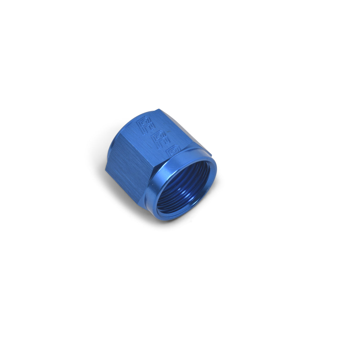 Russell Performance -8 AN Tube Nuts 1/2in dia. (Blue) (2 pcs.) - 660580