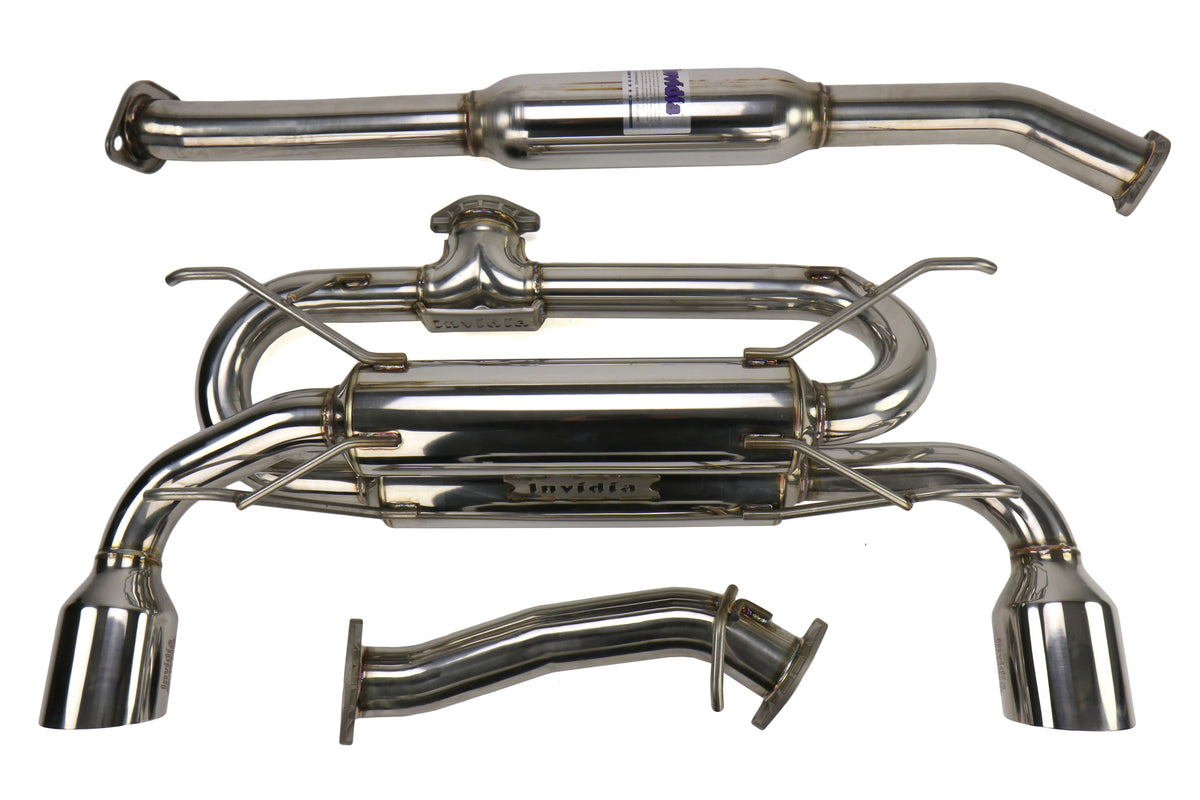 Invidia 12+ Subaru BR-Z/FR-S Gemini/R400 Single Layer Stainless Steel Tip Cat-back Exhaust