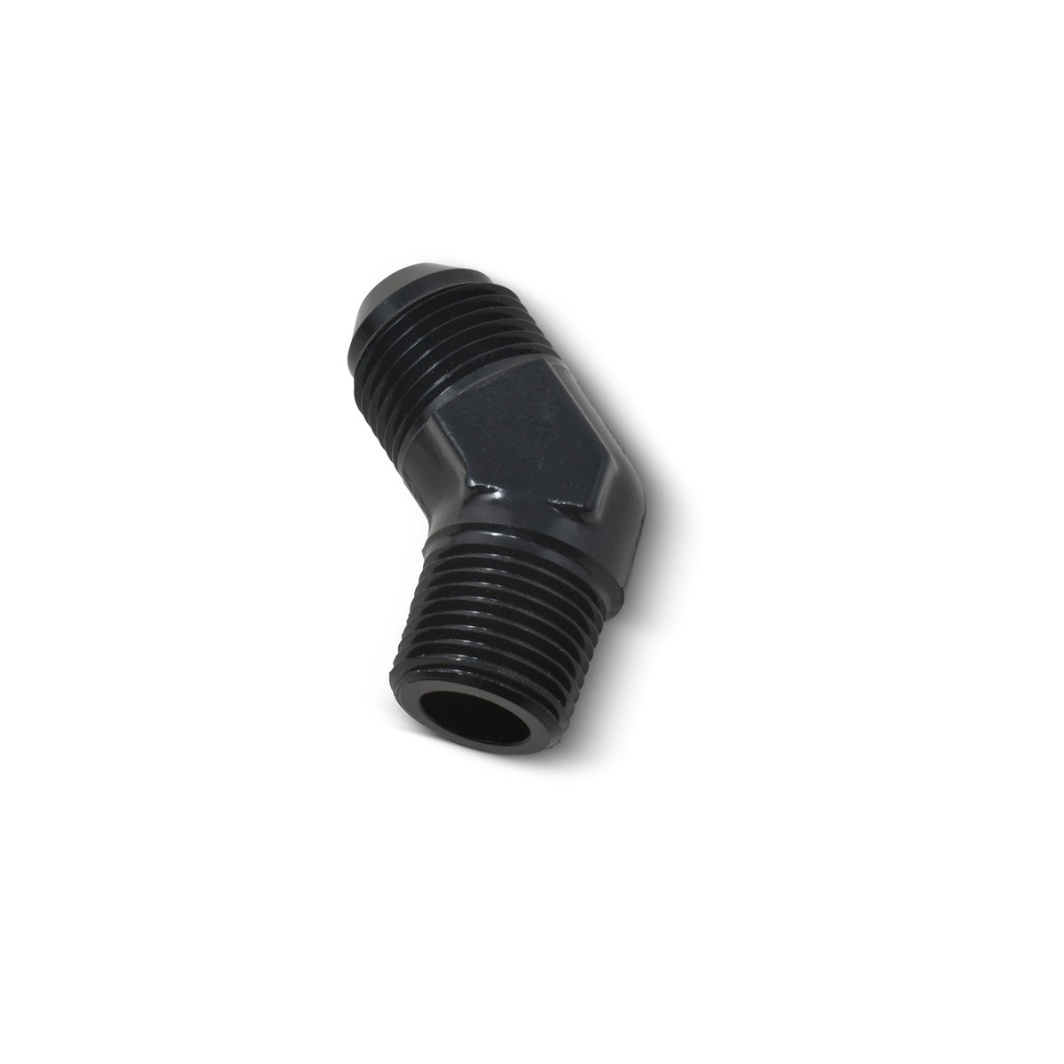 Russell Performance -10 AN to 1/2in NPT 45 Degree Flare to Pipe Adapter - 660973