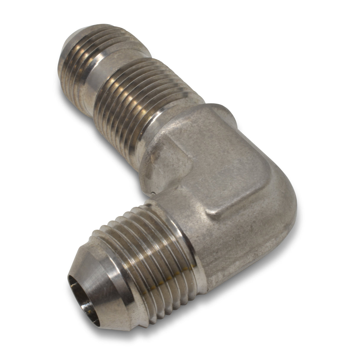 Russell Performance -8 AN 90 Degree Flare Bulkhead (Endura) - 661261