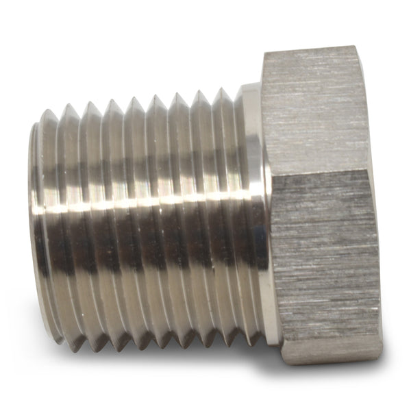 Russell Performance 3/4in Male to 1/2in Female Pipe Bushing Reducer (Endura) - 661621 - front view