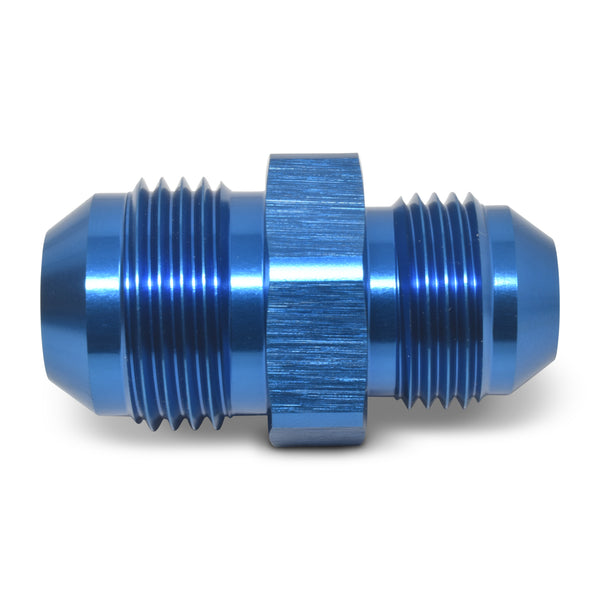 Russell Performance -8 AN to -12 AN Flare Reducer (Blue) - 661810 - front view