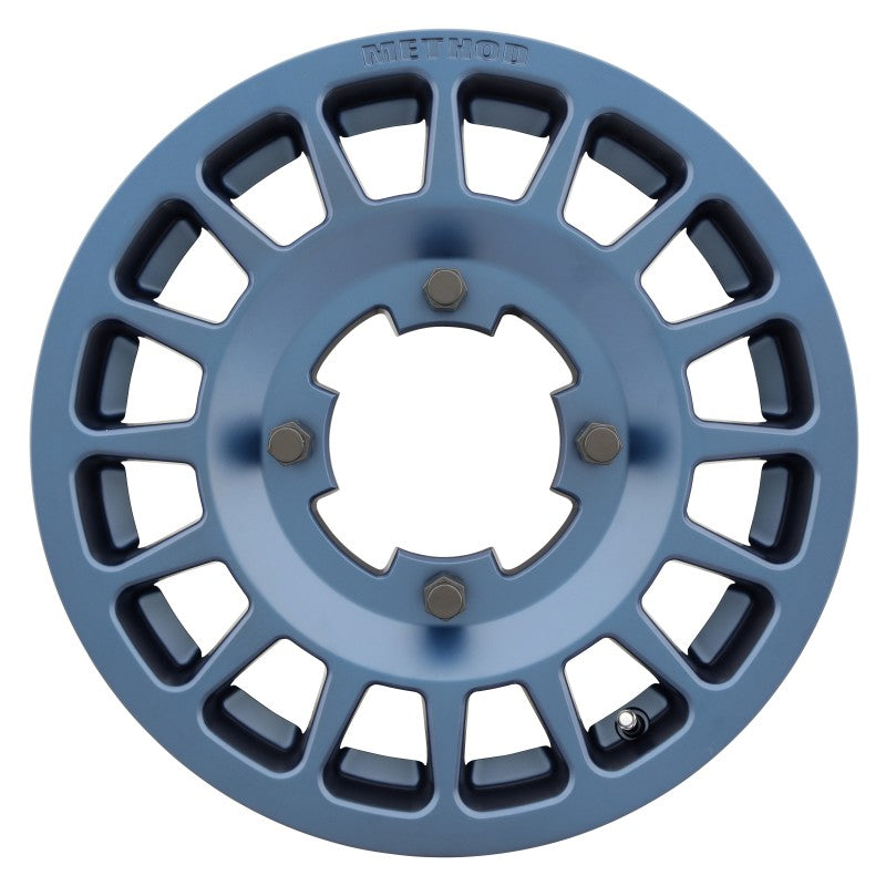 Method MR407 Bead Grip 15x6 / 5+1/51mm Offset / 5x4.5 / 77mm CB Bahia Blue Wheel - MR40756012651