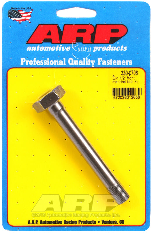 ARP GM 1/2 Front Mandrel Bolt - 330-0706