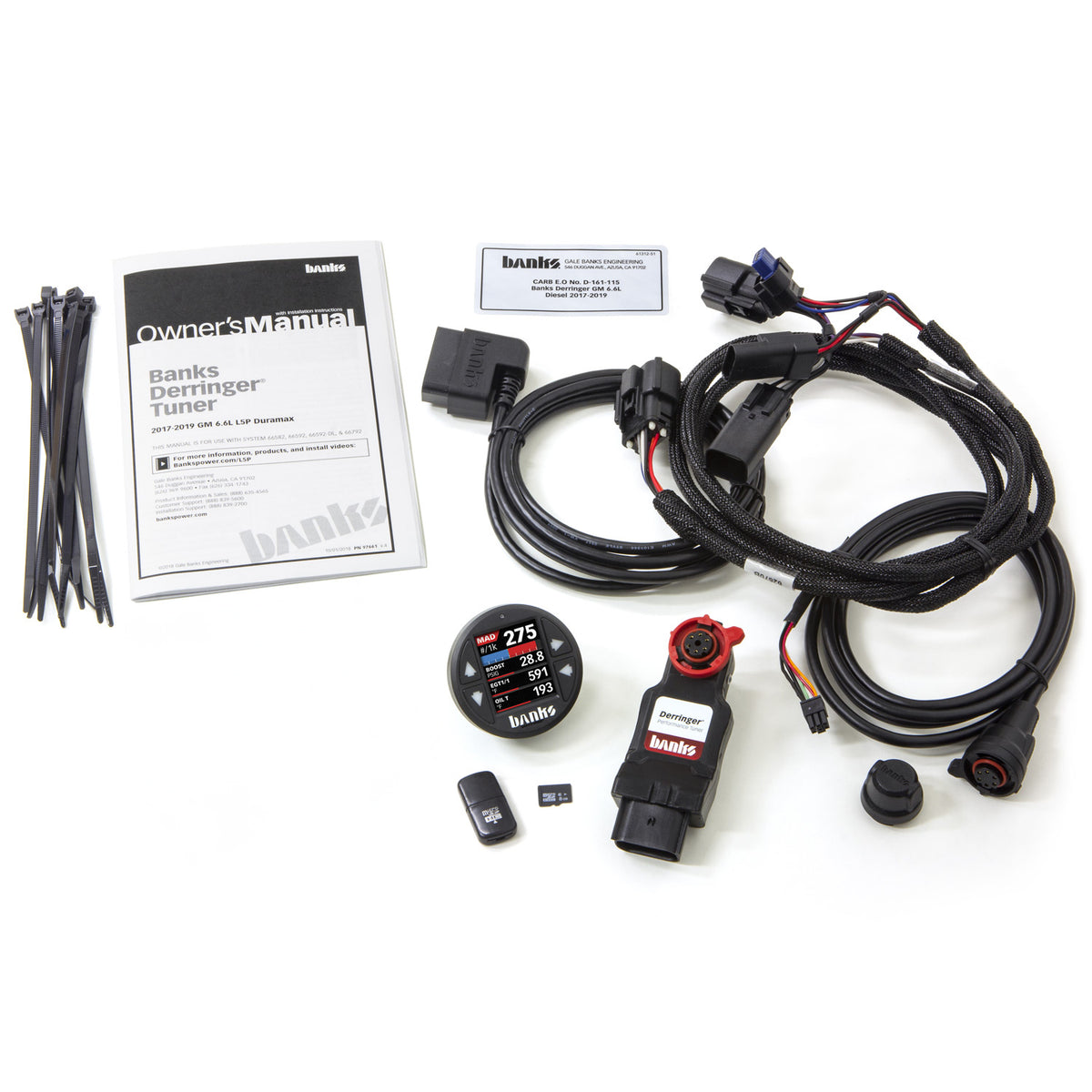 Banks Power 17-19 GM 2500 6.6L L5P Derringer Tuner (Gen 2) w/ 1.8in iDash - 66692