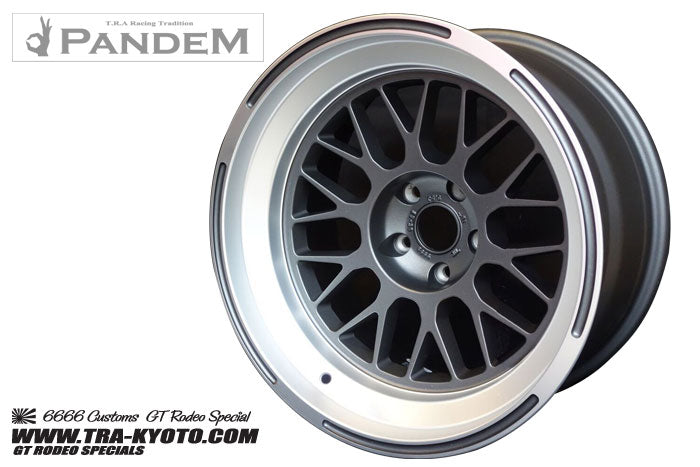 GReddy - Pandem 6666 Wheels - Gunmetal - 66890064G
