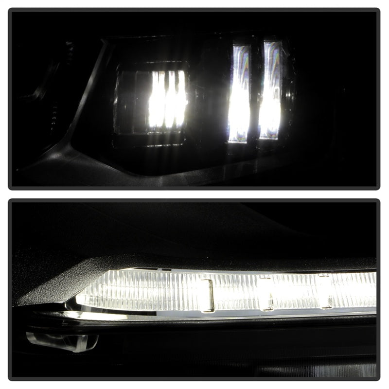 Xtune 18-21 Chevrolet Traverse Full LED HeadLight - OE Left (Signal/Side Marker Halogen) - 9956263