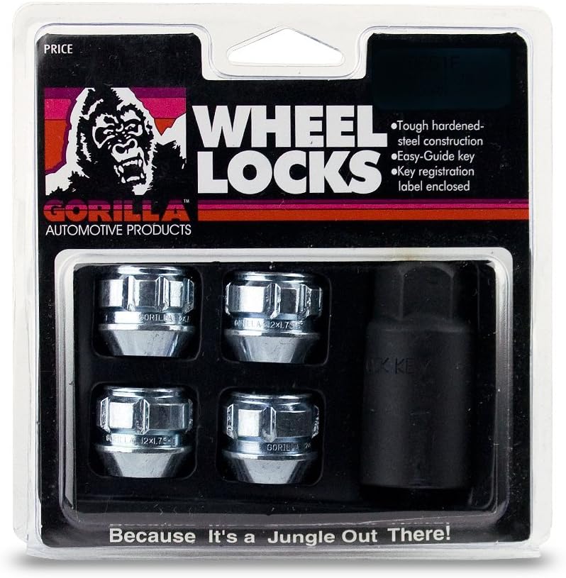 Gorilla Automotive - Gor Lock Acorn OE 12-1.50 Zinc 3/4" Clam - 78431N