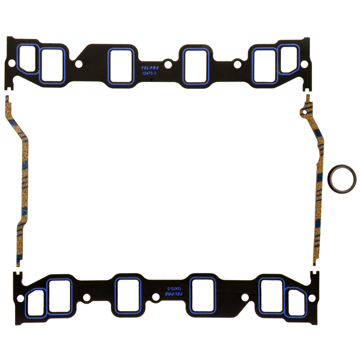 Fel-Pro 1247 S-3 Engine Intake Manifold Gasket Set - 1247S3 - front view