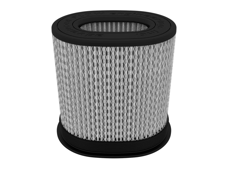 aFe Magnum FLOW Air Filter Pro DRY S (6.5x4.75)in F x (9x7)in B x (9x7) T (Inverted) x 9in H - 21-91109