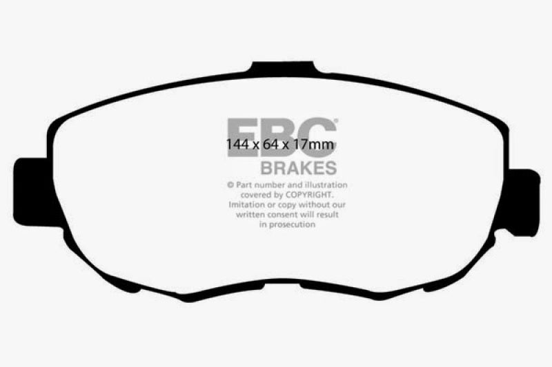 EBC 93-97 Lexus GS300 3.0 Ultimax2 Front Brake Pads - UD619