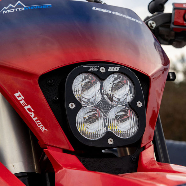 Baja Designs 24-25 GasGas ES XL80 (D/C) LED Headlight Kit w/ Dimmer - Clear - 677110