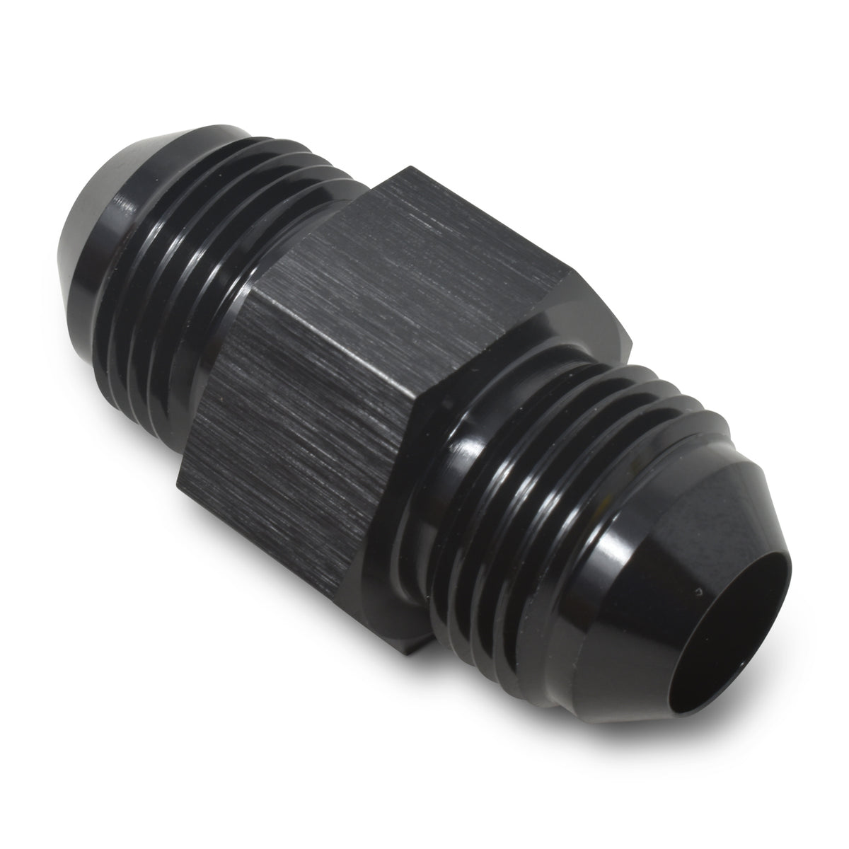 Russell Fitting -8 An Union With 1/8in Npt Pressure Port Blk Anodize - 670013