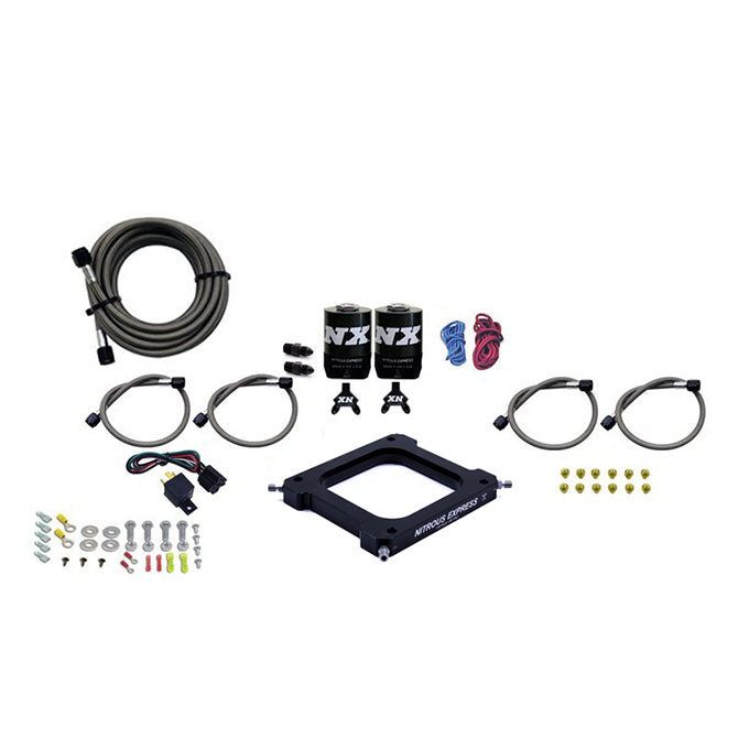 Nitrous Express 4500 Assassin Plate Stage 6 Nitrous Kit (50-300HP) w/o Bottle - 67070-00