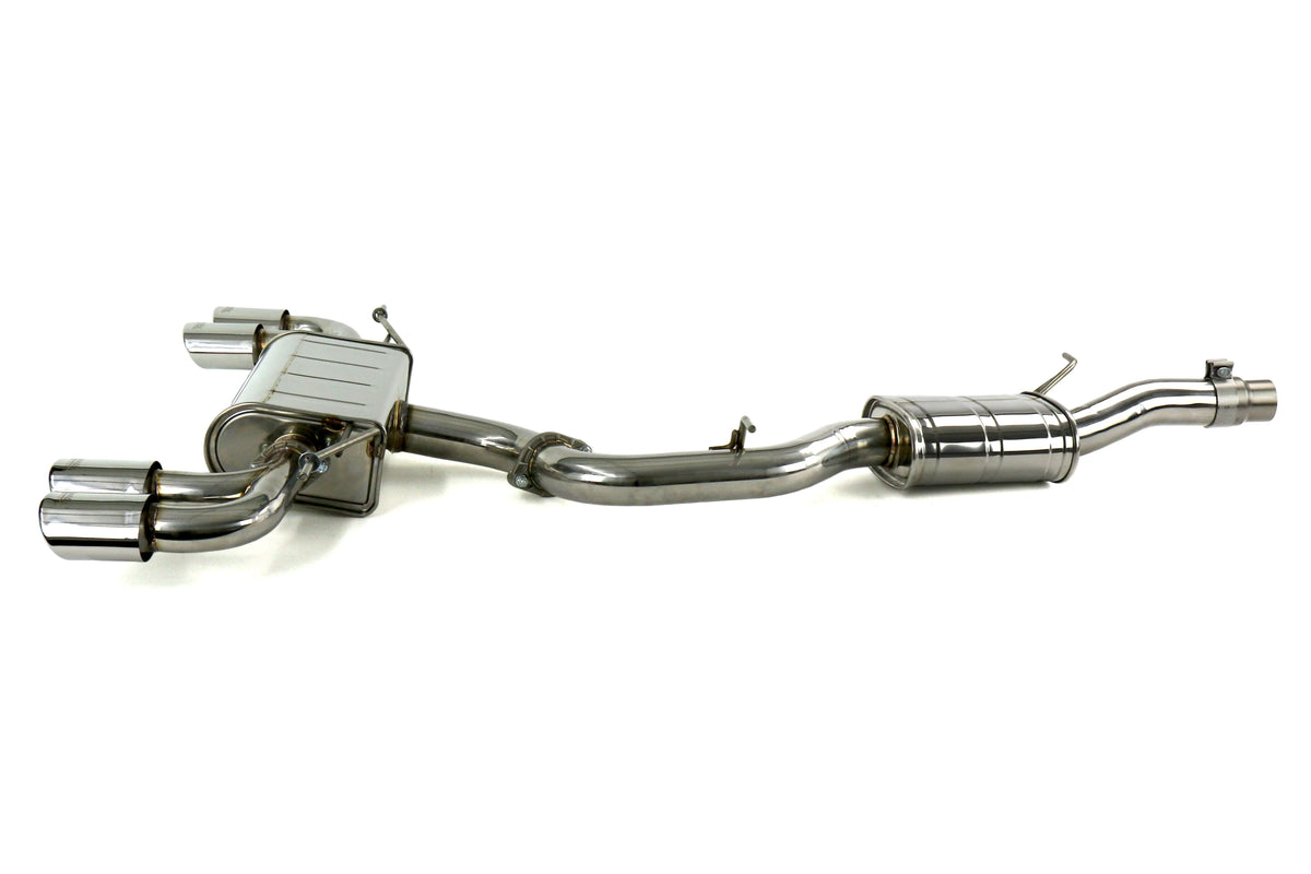 Invidia 15+ VW Golf-R Q300 w/ Oval Stainless Steel Tips Cat-Back Exhaust