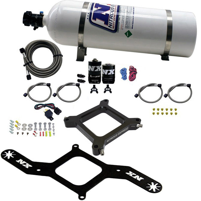 Nitrous Express 4150 Assasin Plate RNC Up to 750hp 15lb Bottle - 67140-15