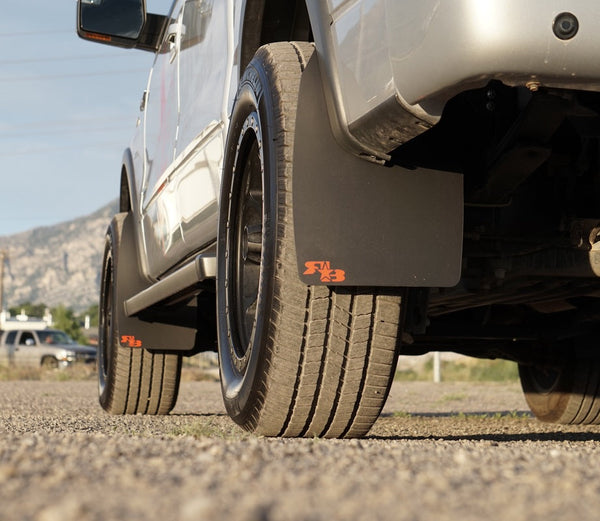 RokBlokz - Ford F-150 2009-2014 Mud Flaps for 2009-2014 Ford F 150 - front view