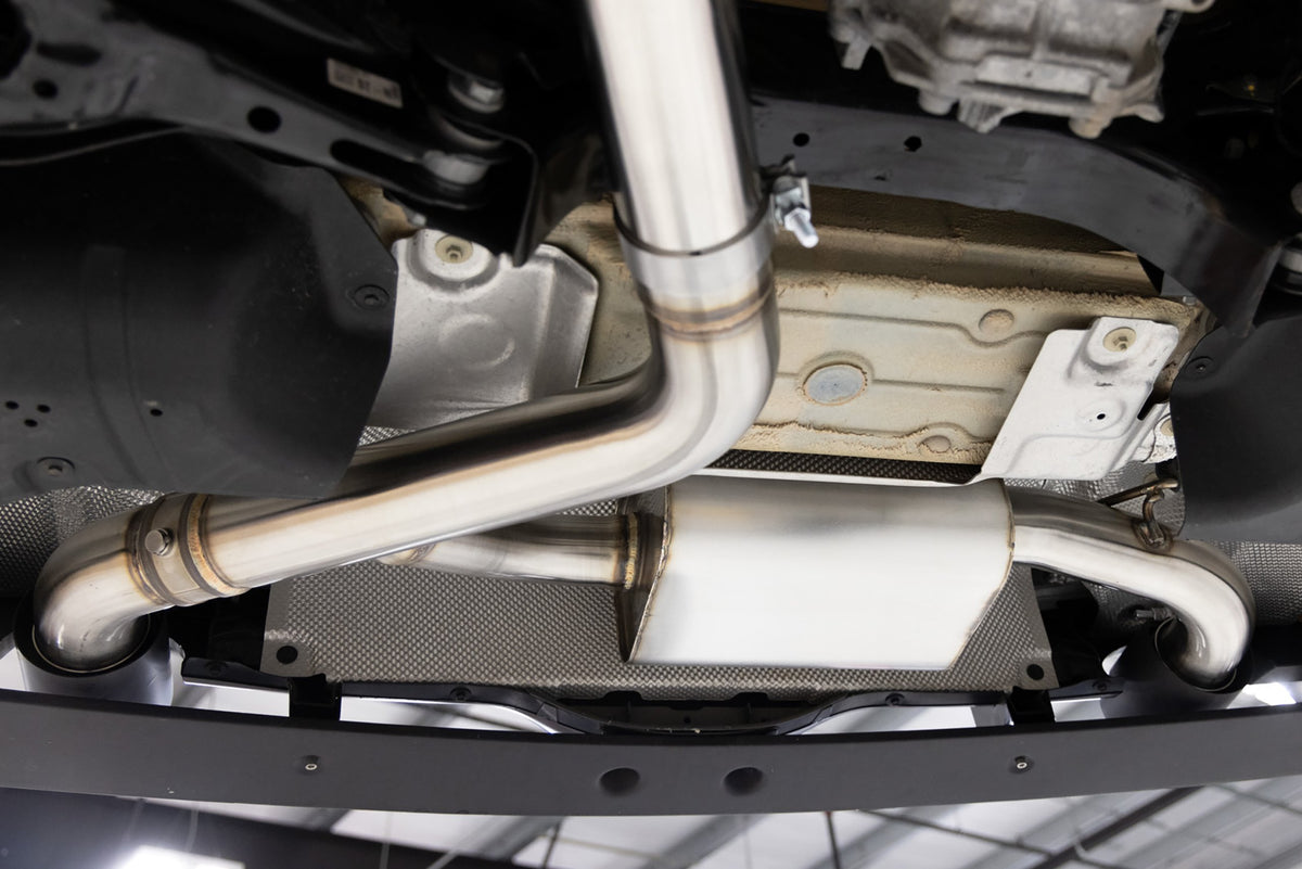 Dinan - Valved Cat-Back Exhaust - 2020-2026 Toyota GR Supra 3.0 - D660-0096-BLK