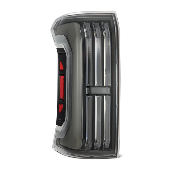 AlphaRex 24-25 Toyota Tacoma NOVA-Series LED Prismatic Tail Lights - Black - 679020